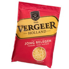 Vergeer geraspte kaas jong belegen